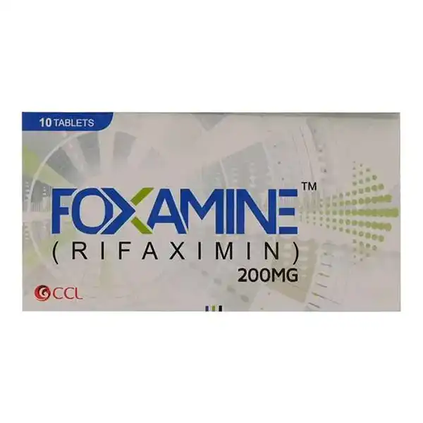 Foxamine 200mg Tablets 10s (pack Size 1x10s)